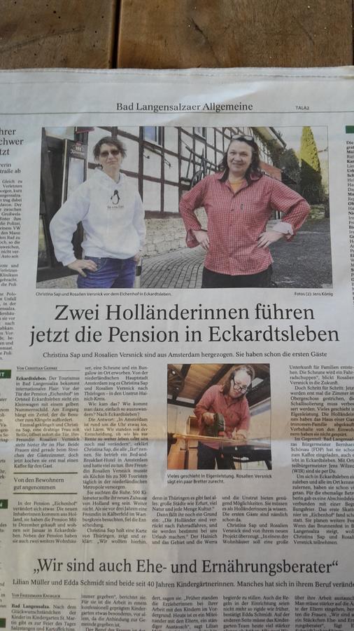 Hotel Bad Langensalza Eichenhof Exteriör bild